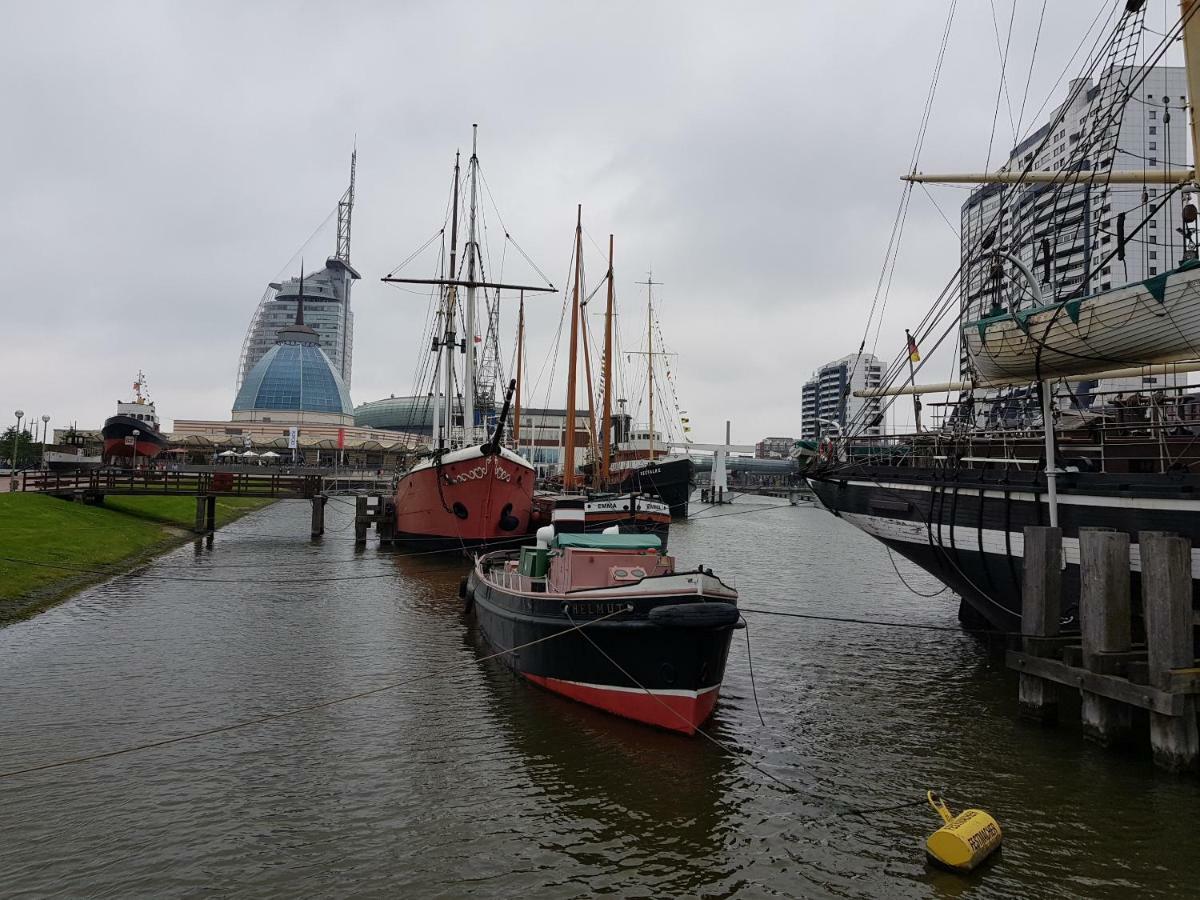 Ferienwohnung Koralle - Am Wasser Bremerhaven Zewnętrze zdjęcie