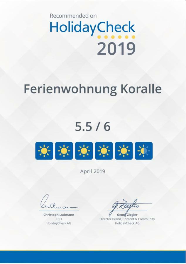 Ferienwohnung Koralle - Am Wasser Bremerhaven Zewnętrze zdjęcie